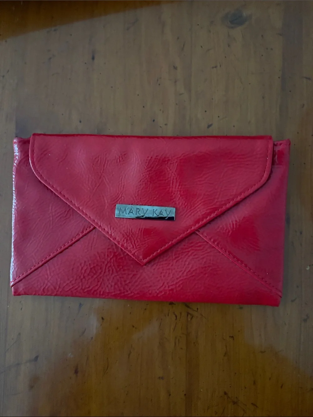 Mary Kay Red Envelope Clutch  and tote bag